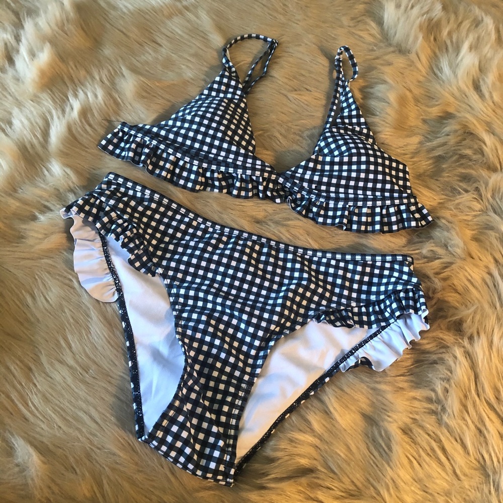 Plaid Bikini